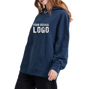 Hoodies Homme Oversize Personnalisés à Faible MOQ, Basiques, Épais, Ample, Style Sportif Urbain, avec Doublure Polaire - Product Image 5