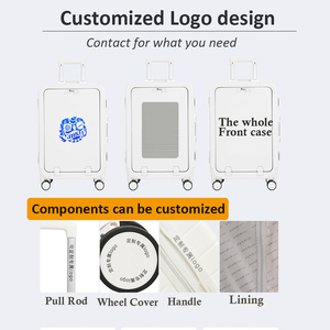 Boîte cadeau portable personnalisée en ABS rigide de 8 pouces et 14 pouces pour bagages à main, boîte cadeau vide, antibactérienne, anti-explosion, mini valise - Product Image 4
