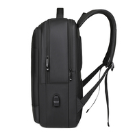 Sac à dos de voyage pour ordinateur portable tendance, durable, grande capacité avec ceinture à bagages