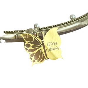 ท็อปเปอร์เค้กอะคริลิคผีเสื้อรูปน้ำผึ้งและน้ำตาลหวาน ของตกแต่งวันแม่และวันเกิด - Product Image 4