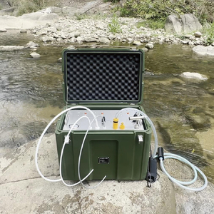 Système <span class=keywords><strong>de</strong></span> purification d'eau RO portable DC24V 65L/H pour <span class=keywords><strong>camping</strong></span> en extérieur, dessalinisation, unité <span class=keywords><strong>de</strong></span> filtration d'eau potable en valise - Product Image 5