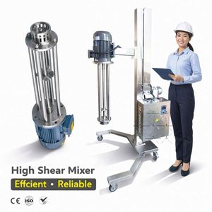 Ace Blender Emulsion Cosmetic Mixer Homogenizer Emulsifying Industrial Mixer Hydraulic Lifting Homogenous Dispersing Machine - Product Image 4