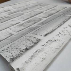 <span class=keywords><strong>Papel</strong></span> Tapiz Autoadhesivo de <span class=keywords><strong>Vinilo</strong></span> PVC con Efecto de Textura de <span class=keywords><strong>Ladrillo</strong></span> <span class=keywords><strong>Blanco</strong></span> Vintage, Rollo de <span class=keywords><strong>Papel</strong></span> Tapiz Floral Removible para Sala de Estar - Product Image 1