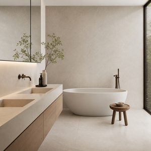 Losa <span class=keywords><strong>de</strong></span> Piedra Sinterizada <span class=keywords><strong>Verona</strong></span> Sandstone, 1200x2800mm, 10mm, Beige Blanco, Grano <span class=keywords><strong>de</strong></span> <span class=keywords><strong>Arena</strong></span>, Azulejo <span class=keywords><strong>de</strong></span> Porcelana Resistente a Manchas y Rayones - Product Image 5