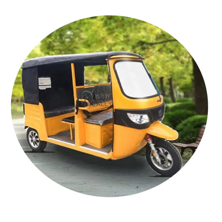 OEM новый пассажирский Электрический трехколесный мотоцикл, авто рикша, модель Tuk, велосипед с батареей, работающей с солнечной панелью