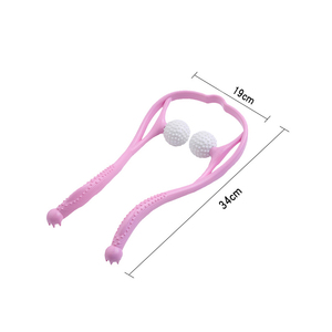 <span class=keywords><strong>Massage</strong></span> du cou <span class=keywords><strong>Shiatsu</strong></span> à main, outil de <span class=keywords><strong>Massage</strong></span> des tissus profonds à double rouleau pour le soulagement de la douleur, la Relaxation - Product Image 1