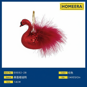 Ornamento natalizio in schiuma rossa 14CM-Per decorazioni natalizie Quantità all'ingrosso 240 pezzi Per scatola - Product Image 1