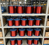 Fil d'aluminium émaillé SWG 20 22 24 26 28 30 pour bobine de générateur