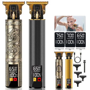 Rasoir électrique sans fil pour le visage et la barbe, avec batterie rechargeable par USB, corps en métal, vente en gros, pour hommes - Product Image 3