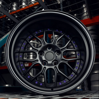 Rines Forjados de Aleación de Aluminio Negro Mate SL 19 20 21 22 Pulgadas 5X114.3 5X112 de Alto Rendimiento con Logotipo Personalizado para Altima Golf GTI