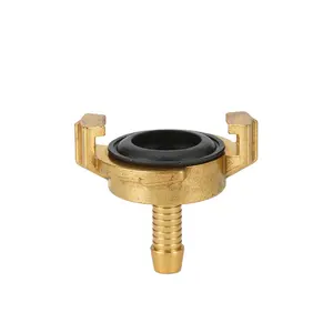 Brass Quick Coupling Clamp Pipe Connect Fittings Male for Hose Connecting Garden Hose Brass Fittings