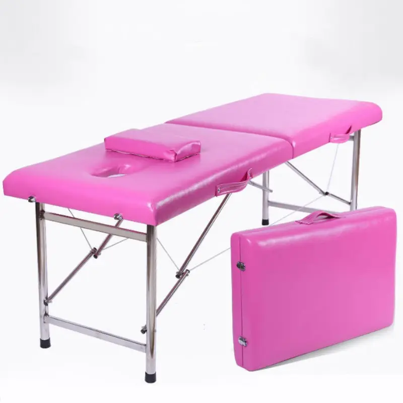 Lit à cils salon de beauté lit de spa table de massage table de spa faciale portable réglable lit de massage