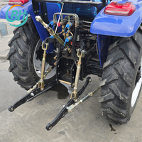 Tracteur agricole diesel 4x4 robuste 50HP 60HP 70HP avec haute efficacité et durabilité