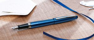 Stylo plume de luxe de marque japonaise en gros Mannenhitsu Cocoon Lf, design élégant, revêtement en laiton, pointe de type F 0,5 mm, écriture fluide - Product Image 3