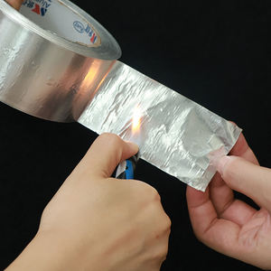 Klima Boru Sarma Bandı Özel Alüminyum Folyo Yapışkan Bant, HVAC Parçaları, Kanal Tamiri ve Boru İzolasyonu için - Product Image 2