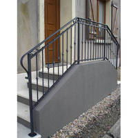 Blh-57 Garde-corps de véranda en fer forgé tendance Corrimao De Ferro Forjado Para Varanda Garde-corps d'escalier amovible en fer forgé
