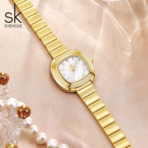 Reloj de Pulsera Cuadrado de Cuarzo de Lujo Ligero para Mujer con Correa de Acero Inoxidable - Product Image 2