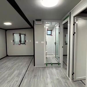 Casa Contenedor Expandible <span class=keywords><strong>de</strong></span> Lujo <span class=keywords><strong>de</strong></span> 20 pies <span class=keywords><strong>de</strong></span> Boda Factory, Panel Sándwich, Diseño Moderno, Ecológico, Colores Personalizados, Baños/Ducha, Villa - Product Image 5