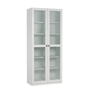 Meubles à portes en verre moderne, en métal, classeur, meubles d'exposition, 1 pièce - Product Image 1