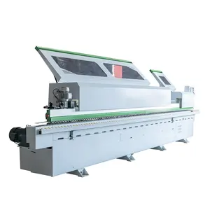 China Automatic Edge Banding Machine Wood Based Panels Machinery With PLC Touch Screen