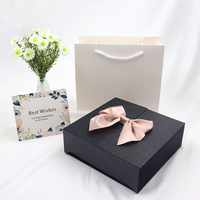 AYOYO Saint Valentin Offre Spéciale 16 Roses Carré Double Porte Boîte à Bijoux Saint Valentin Boîte Cadeau Plantes ornementales