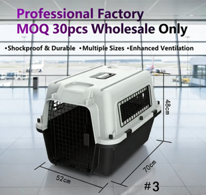 Лидер продаж, пластиковая клетка для домашних животных, переноска для собак, дорожная тележка для кошек, наружная воздушная коробка для домашних животных - Product Image 1
