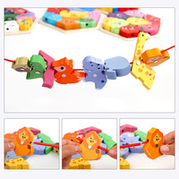 Puzzle Memancing Magnetik Kayu, Mengenal Hewan dan Lalu Lintas, Edukasi Dini Anak, Balok Bangunan, Latihan Koordinasi Tangan-Mata