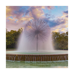 grande decoración <span class=keywords><strong>de</strong></span> alta calidad <span class=keywords><strong>de</strong></span> metal <span class=keywords><strong>de</strong></span> acero inoxidable <span class=keywords><strong>de</strong></span> diente <span class=keywords><strong>de</strong></span> león <span class=keywords><strong>de</strong></span> la <span class=keywords><strong>fuente</strong></span> <span class=keywords><strong>de</strong></span> los precios <span class=keywords><strong>de</strong></span> los - Product Image 2