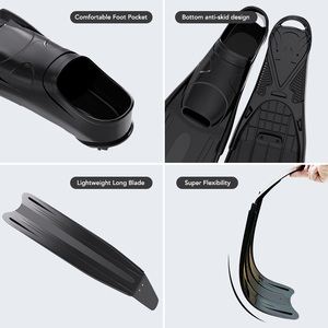 पूर्ण जेब लंबी ब्लेड डाइविंग फिविंग फिन्स फ्रीडविंग फिन फिन्स - Product Image 3