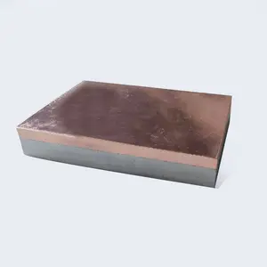 Cobre aluminio compuesto titanio acero cobre aluminio compuesto placa