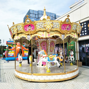 Atracciones Modernas de China, Atracciones para Niños, Parque de Atracciones, Nuevos Caballos de Carrusel de 8 Asientos - Product Image 5