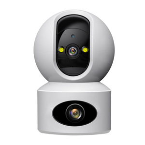Độ phân giải cao 360 độ xoay toàn cảnh Camera an ninh không dây trong nhà Wifi CMOS cảm biến thẻ SD âm thanh hai chiều đầy đủ màu sắc - Product Image 1