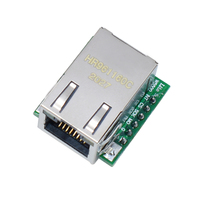 Módulo de red Ethernet W5500, hardware SPI a LAN/ Ethernet TCP/IP 51/STM32, Programa de microcontrolador sobre W5100, 1 unidad