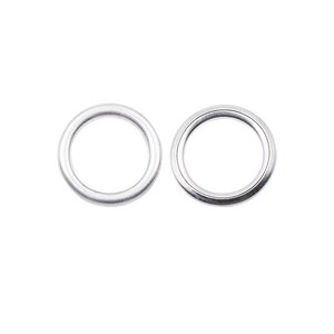 Junta de fieltro de aluminio D2408 3 para reemplazo de tapón de drenaje del cárter de aceite de Volkswagen - Product Image 1