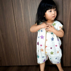 [En gros] HIORIE Pyjama d'emmaillotage pour bébé en gaze à 6 couches de style japonais, imprimé animal, 32cm*55cm, 100% coton, respirant, lavable, doux - Product Image 1