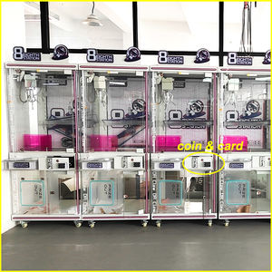 ตู้คีบตุ๊กตาสีชมพูขนาดเล็กแบบใส รุ่น Tide House สำหรับเล่นในบ้าน กำลังลดราคา - Product Image 2