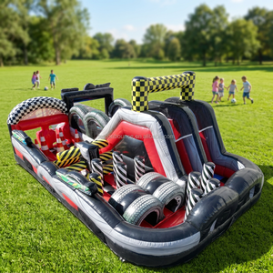 Pista <span class=keywords><strong>de</strong></span> Obstáculos Inflable Monster Truck <span class=keywords><strong>de</strong></span> Gran Tamaño <span class=keywords><strong>para</strong></span> Exteriores, Casa <span class=keywords><strong>de</strong></span> Brinco Inflable con Tobogán y Zona <span class=keywords><strong>de</strong></span> Escalada <span class=keywords><strong>para</strong></span> Alquiler - ¡Venta Caliente! - Product Image 4