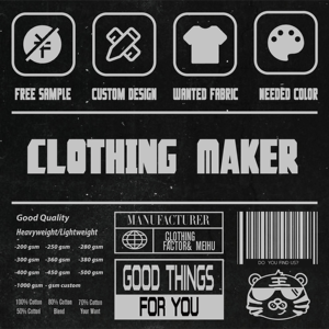 300gsm Drop Shoulder Heavyweight người đàn ông sang trọng của quá khổ bông Trống Tùy Chỉnh in T-Shirt - Product Image 4