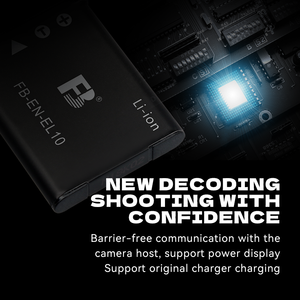 FB <span class=keywords><strong>EL10</strong></span> Pin cho cho cho Nikon S570 S3000 S230 S220 S200 máy ảnh máy ảnh Sạc trong kho - Product Image 4