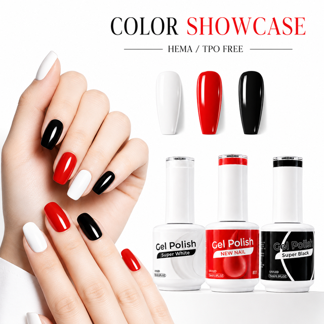 2026 Newest High Quality 400 Colors Profession Custom Logo Original Material 15ml Uv Led Manicure Gel Nail Polish