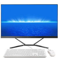 23.8" Cheap All in One PC Core I5 10400 Gaming Desktop Barebone with SSD and DDR3 RAM