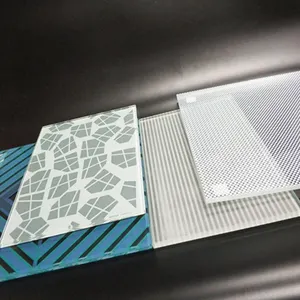 Vidrio Cerámico Serigrafiado Totalmente Templado para Fachadas de Edificios y Muros Cortina, Colores Personalizados - Product Image 2