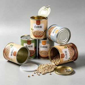 Lata de Metal de Grado Alimenticio de Fácil Apertura para <span class=keywords><strong>Pimienta</strong></span> Blanca, Envase Metálico Hermético a Prueba de Humedad, Lata Vacía para Especias para Exportación - Product Image 6