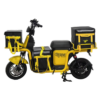 Vélo électrique 1000W 60V avec cadre en acier et batterie 60V V8, idéal pour la livraison de marchandises et de repas - Vente en gros directe usine Chine 2026
