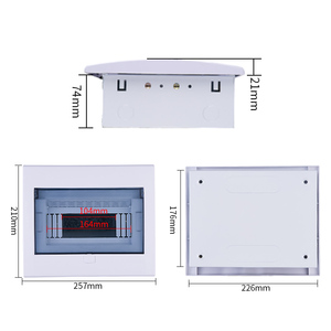 Caja de Distribución Exterior de Plástico IP40, Caja de Interruptores de Circuito de 4, 6, 8, 12, 15, 18, 24, 36 Vías, Zhenxing Pz30 - Product Image 2