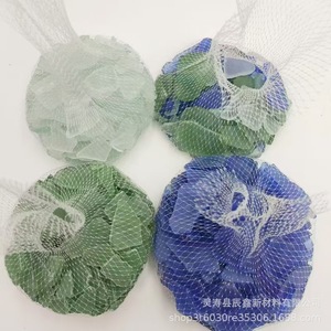 ของตกแต่งต้นคริสต์มาสแบบกระจกฝ้า, การจัดสวนด้วยกระจกทะเล, ของตกแต่งบ้าน, กระจกสี - Product Image 3