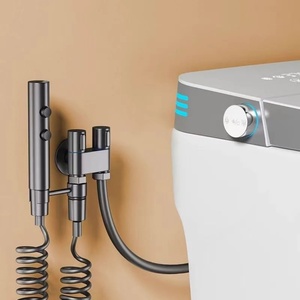 Modernes Design Hochdruck-Edelstahl-Toiletten-Sprühpistole für Wasserspülung in Badezimmern - Product Image 2