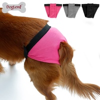 Couches respirantes réutilisables pour animaux de compagnie Couche lavable douce et confortable pour chien femelle pour toutes les saisons-pour l'été hiver printemps