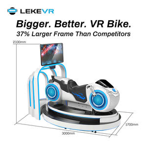 LEKE VR Parc d'attractions Simulateur de <span class=keywords><strong>moto</strong></span> Réalité virtuelle Centre commercial Arcade 9d Motion Racing <span class=keywords><strong>Moto</strong></span> Ride - Product Image 2