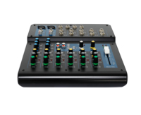 Console de mixage audio numérique compacte professionnelle haute performance MXi 16 canaux avec processeurs de signal métalliques intégrés et écran LED